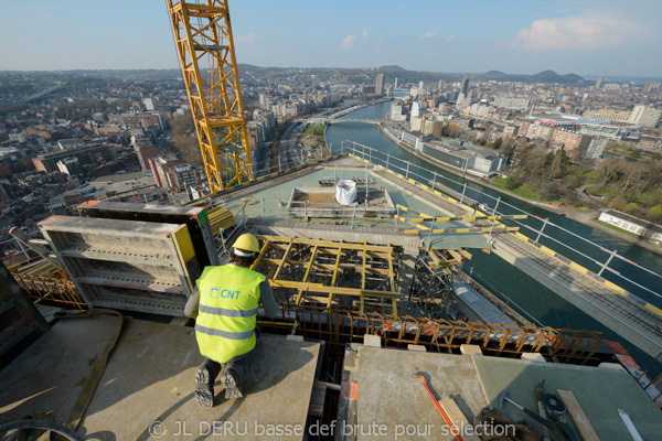 tour des finances à Liège